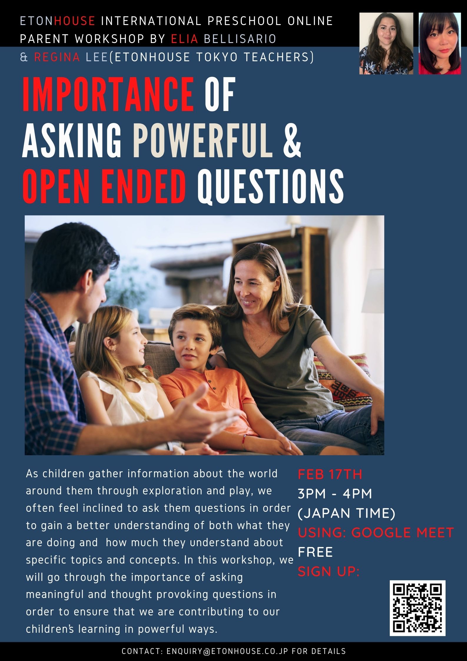 EtonHouse International Preschool Online Parent Feb 17th